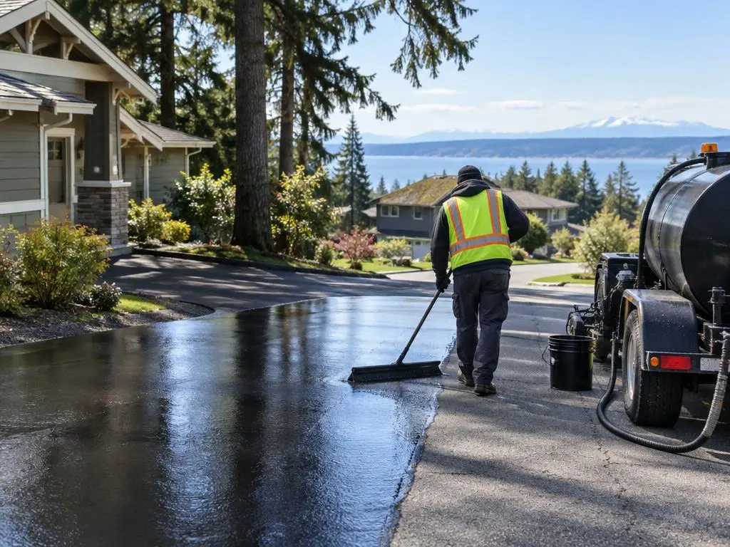 Sealcoating in Olympia, WA
